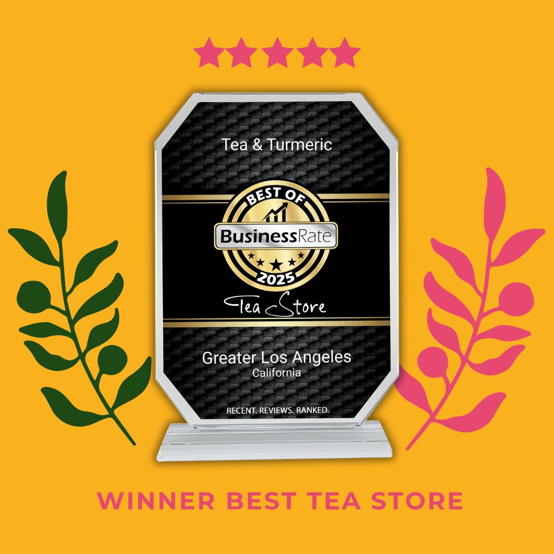 Tea & Turmeric Named “Best Tea Store of 2025” – Thank You, Laguna Beach!
