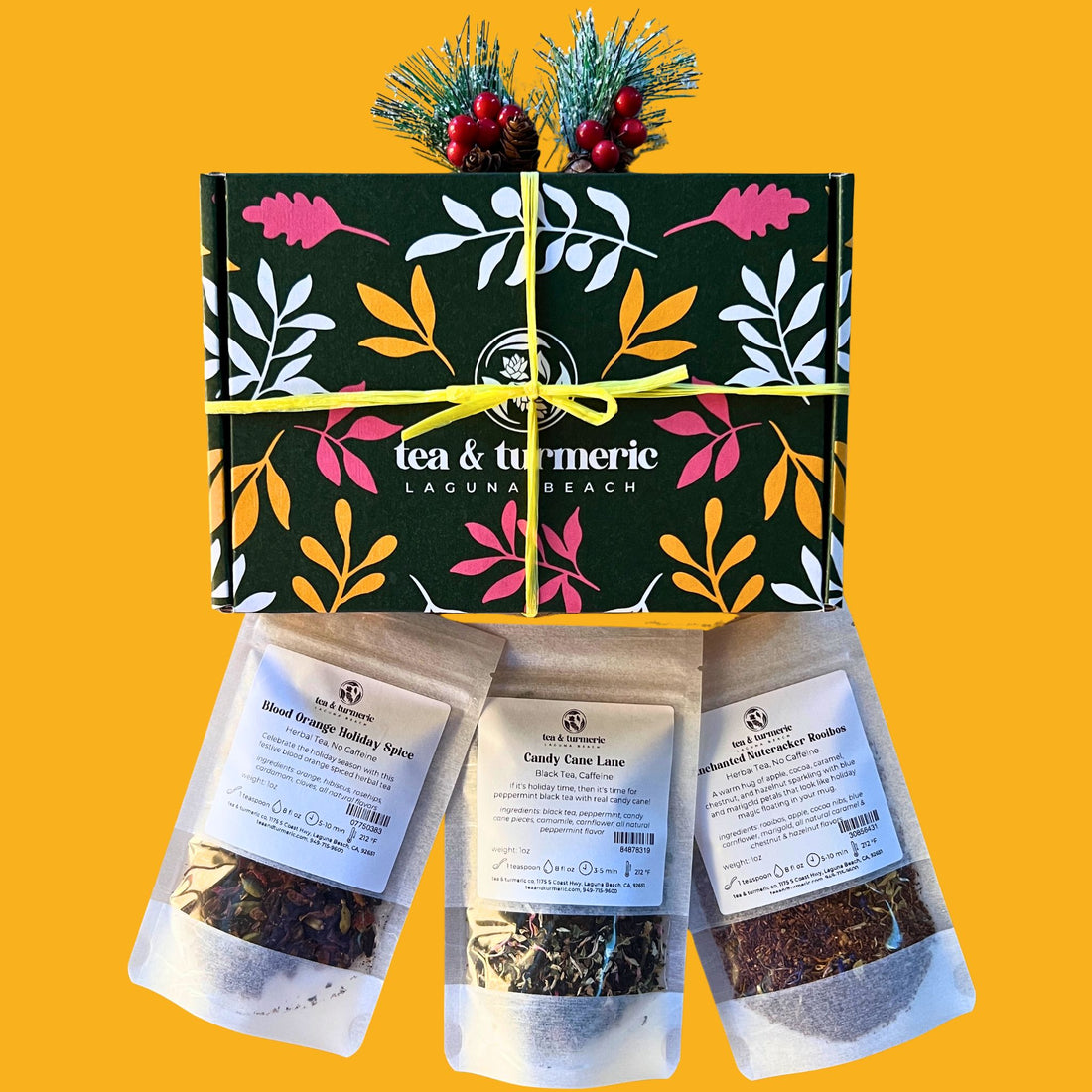 Ho Ho Holiday Tea Gift Box