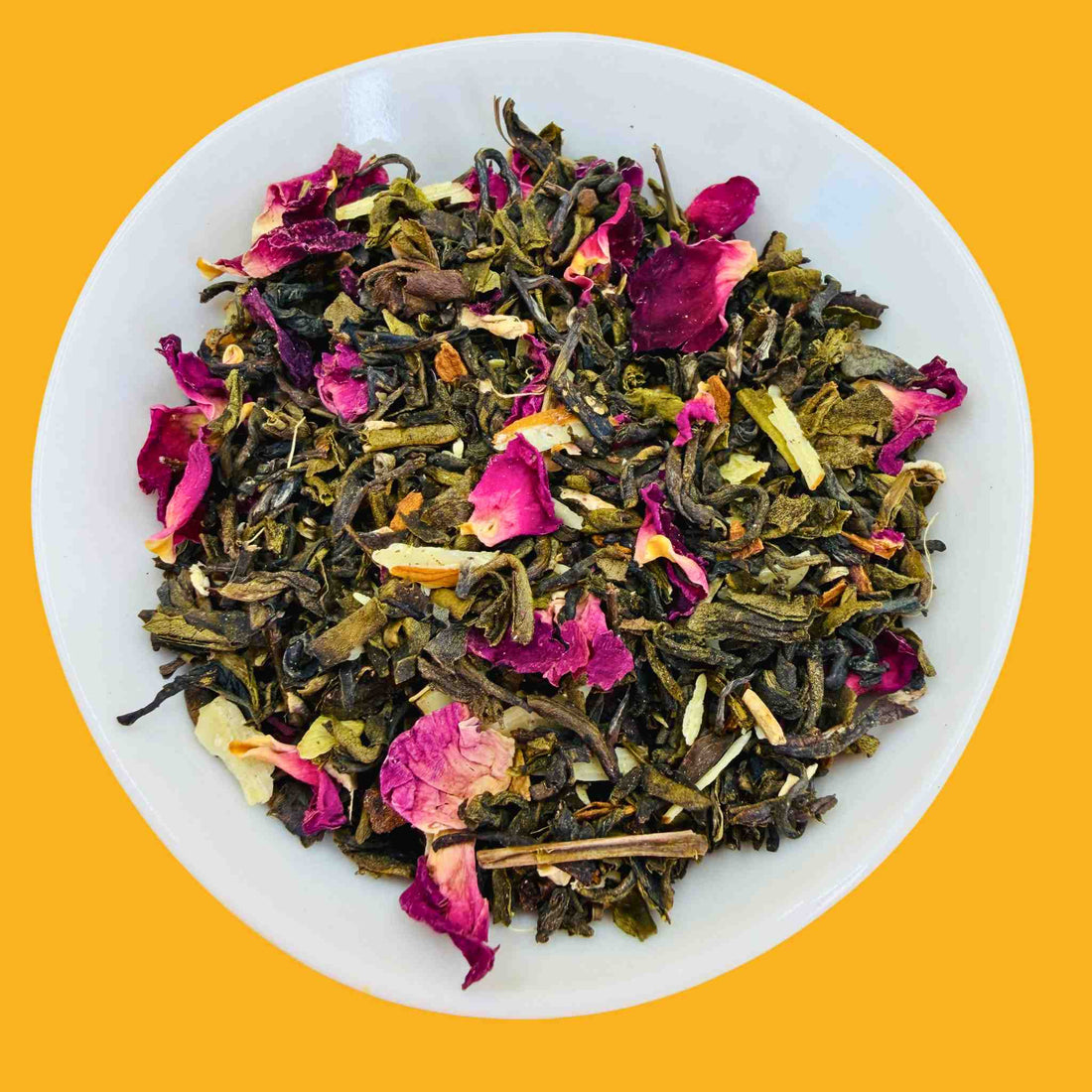 Kashmiri Almond Saffron Green Tea