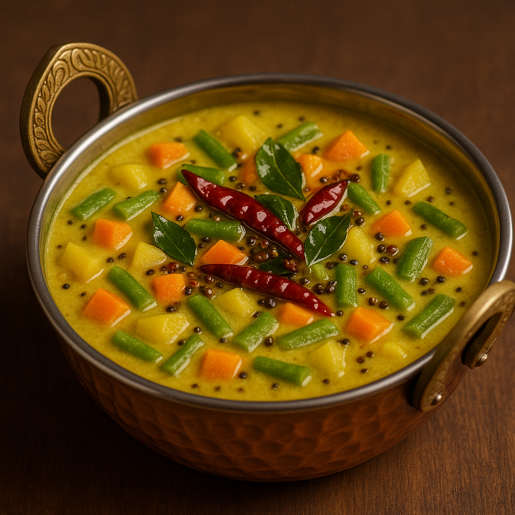 Indian Made Easy: Coconut Vegetable Kootu