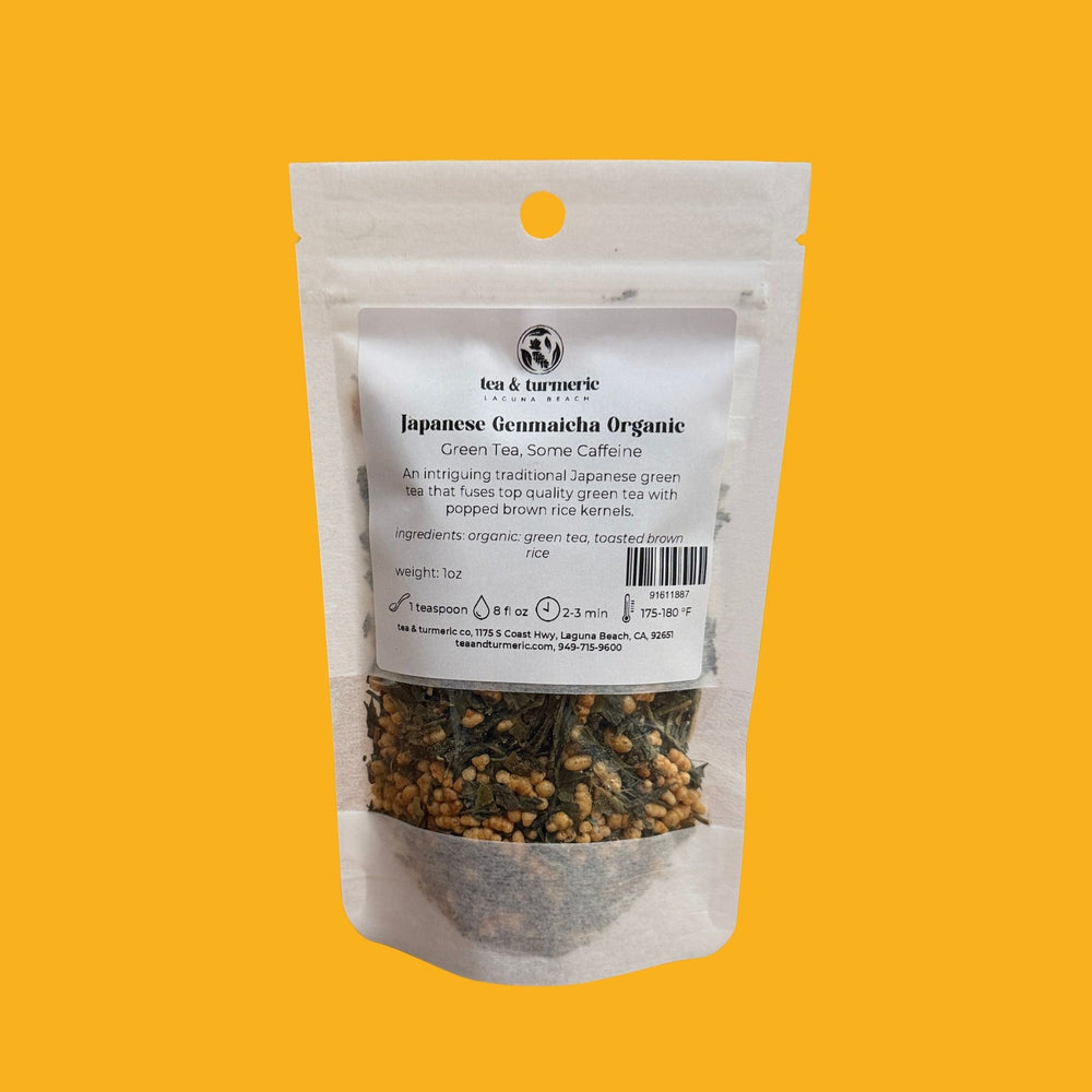 Organic Japanese Genmaicha Green Tea