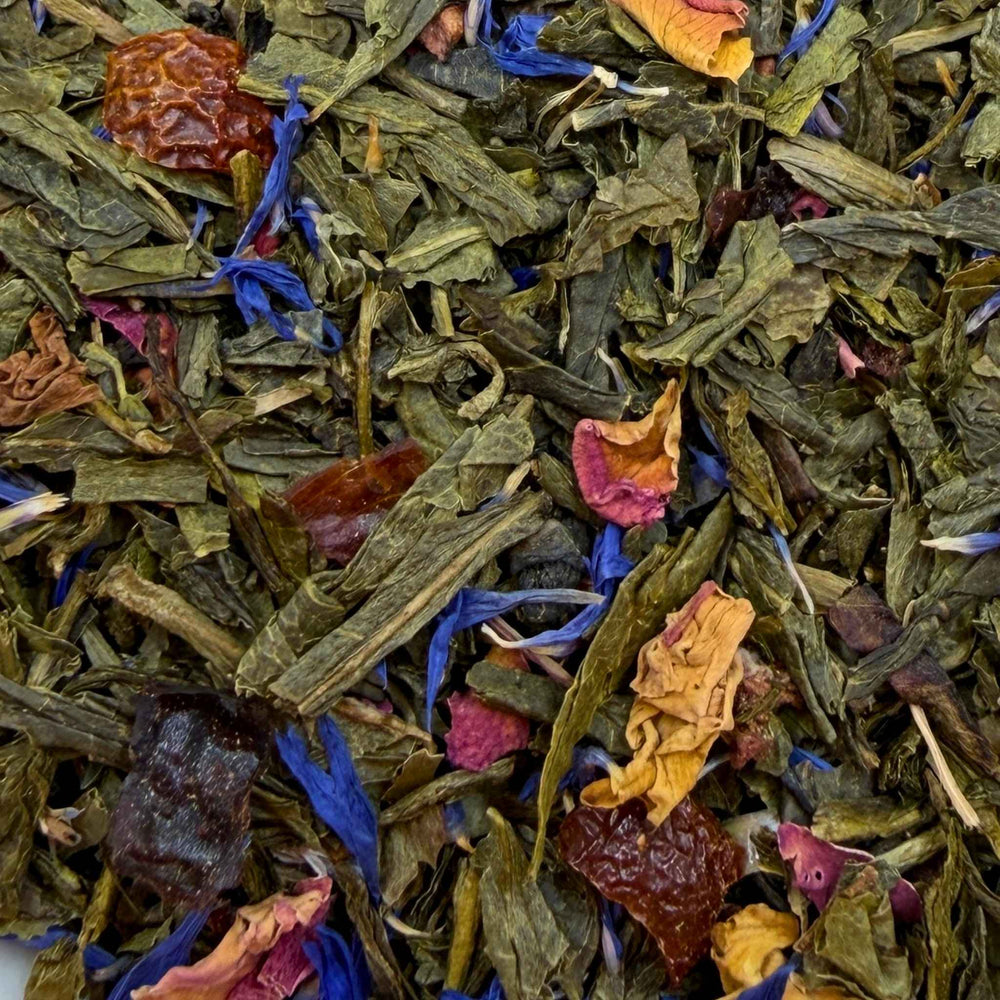 Organic Grapefruit Rose Green Tea