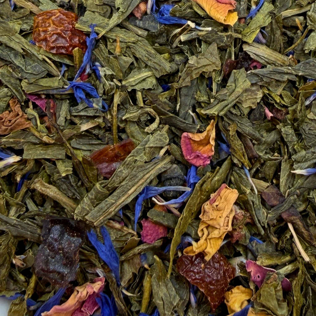 Organic Grapefruit Rose Green Tea