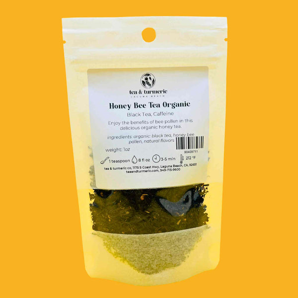 Bee Mil Tea Honey Bee Tea Organic – tea & turmeric