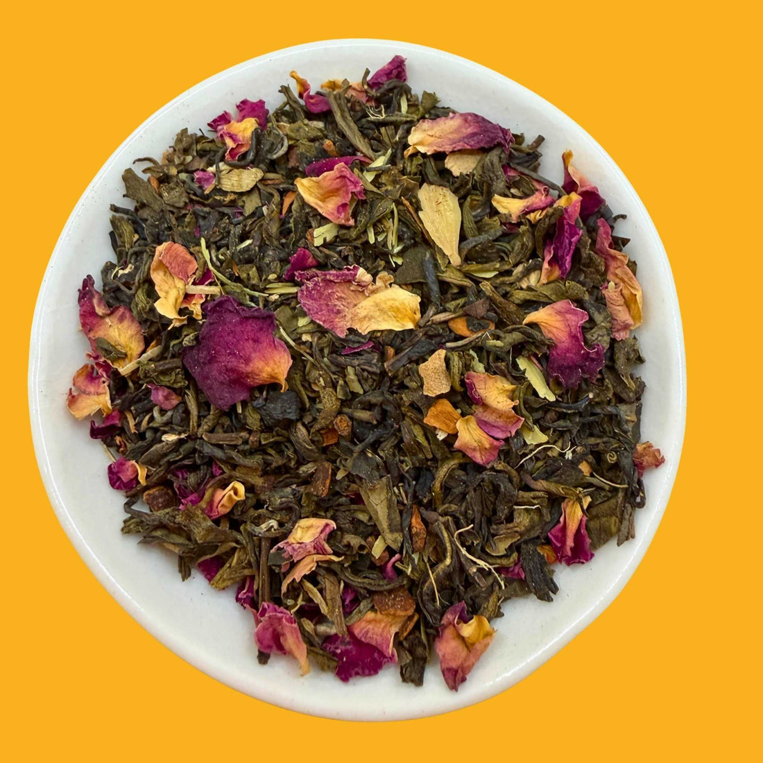 Kashmiri Almond Saffron Green Tea