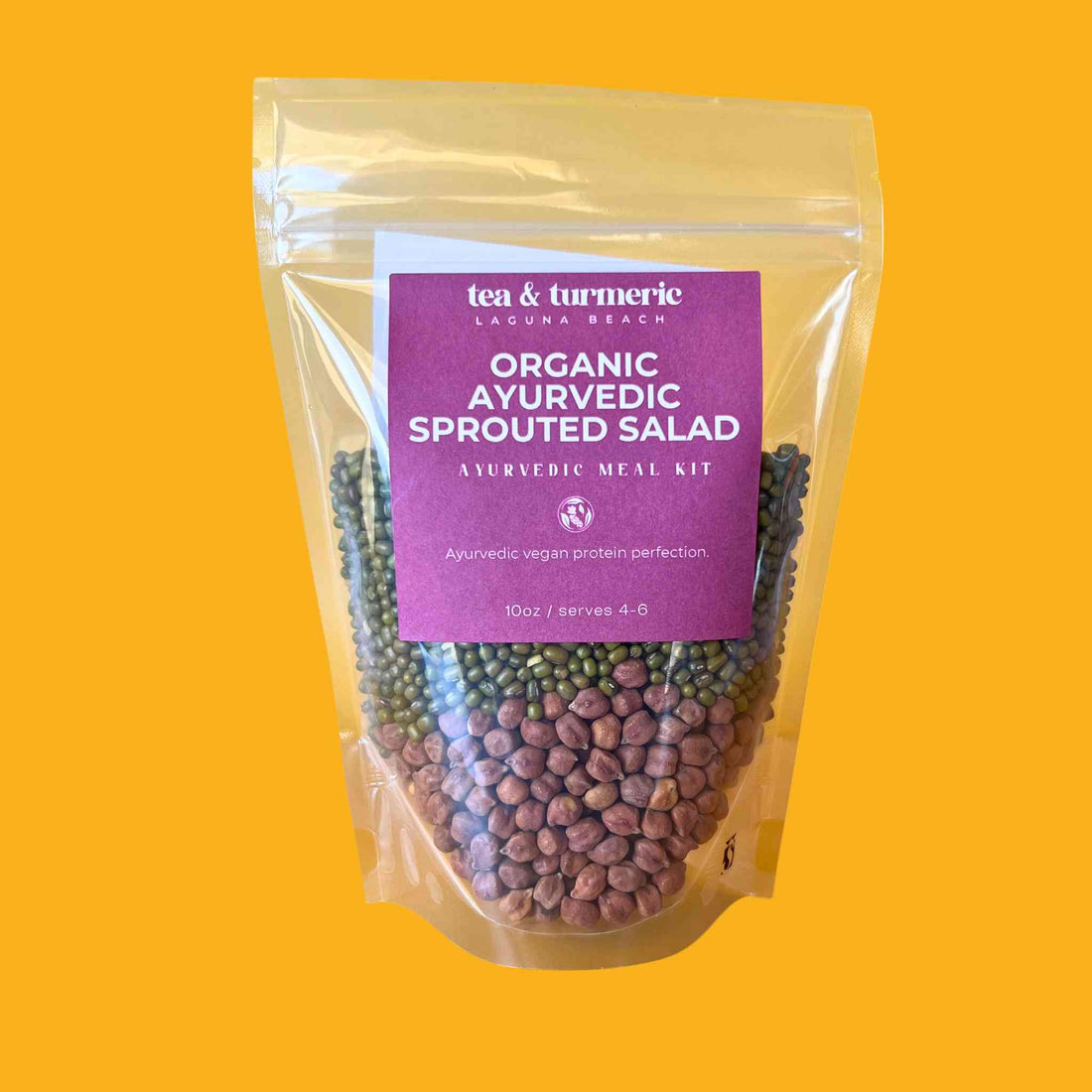 Organic Ayurvedic Sprouted Salad