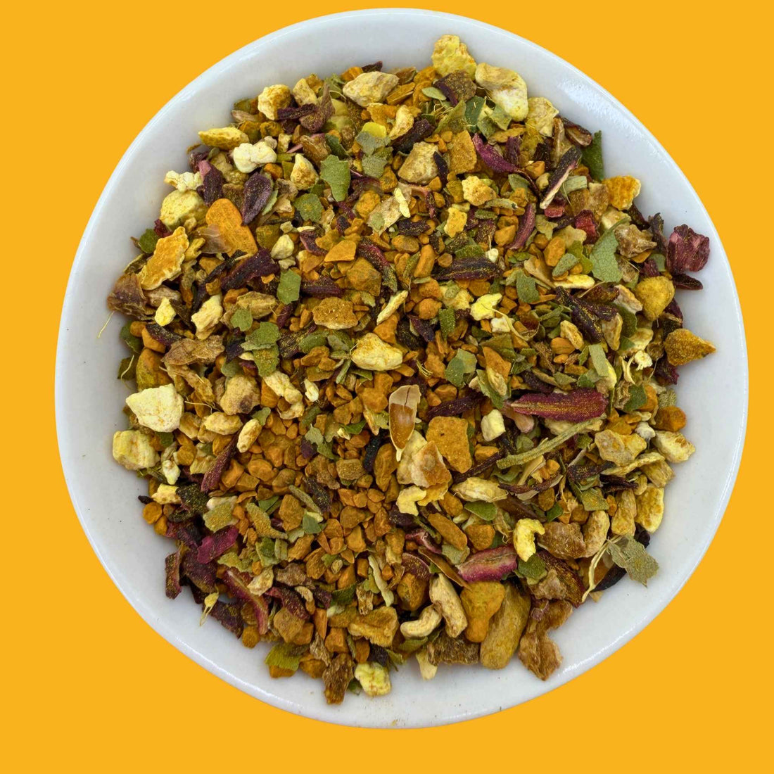 Golden Citrus Ginger Organic Herbal Loose Tea