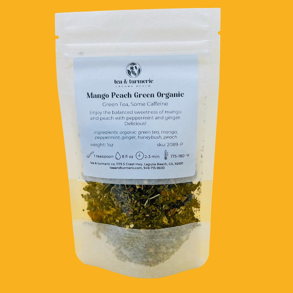 Mango Peach Organic Green Tea
