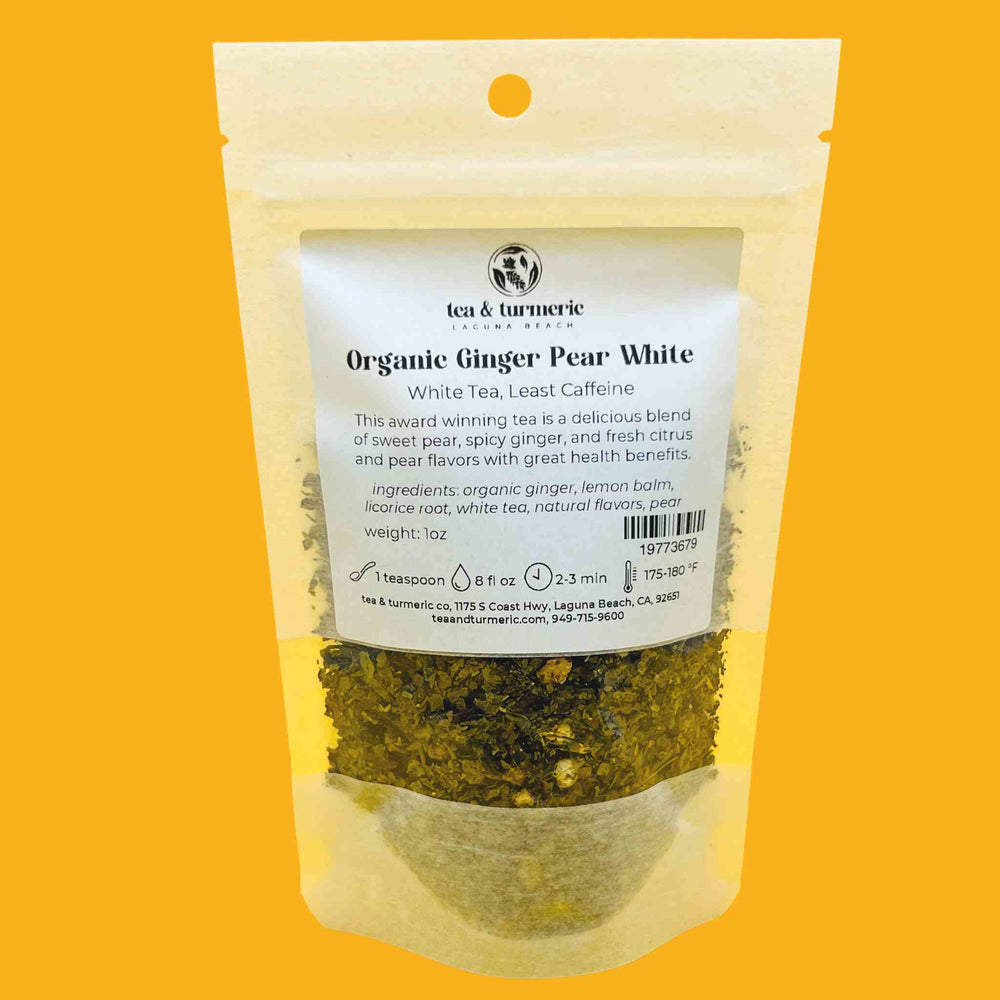 Organic White Ginger Pear Tea