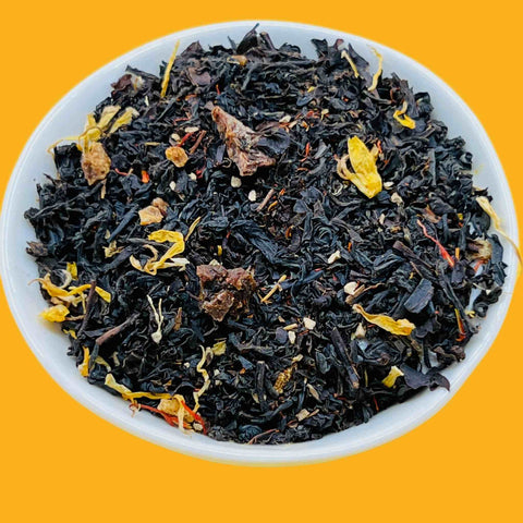 Peaches and Ginger Organic Black Tea