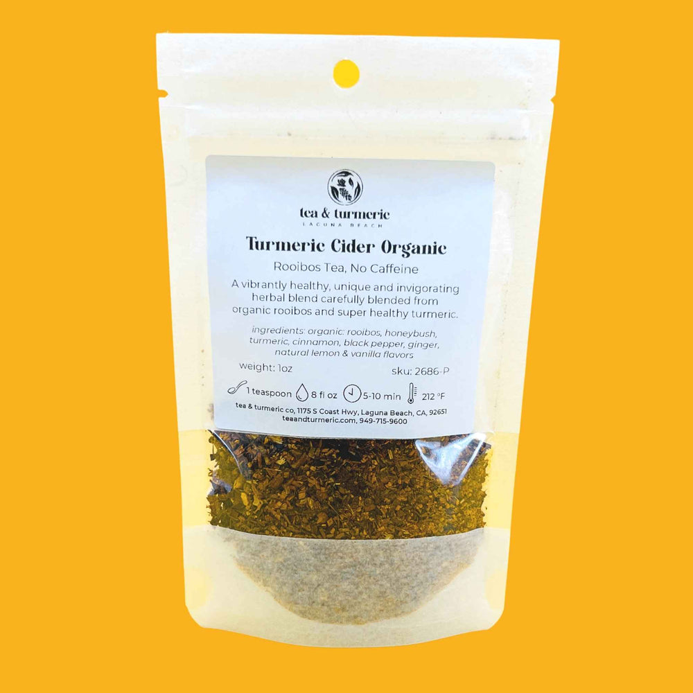 Turmeric Cider Organic Rooibos Tea