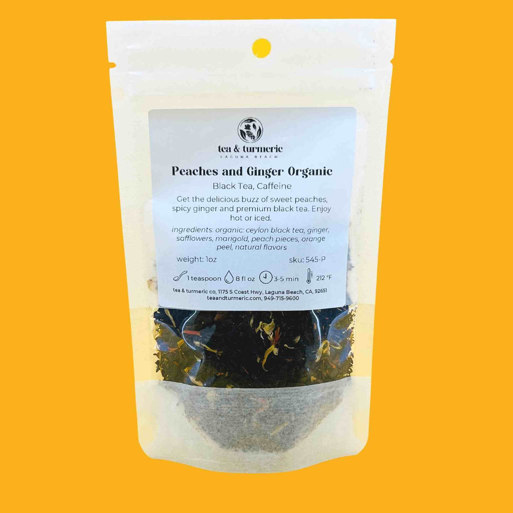 Apricots and Peaches Organic Black Tea