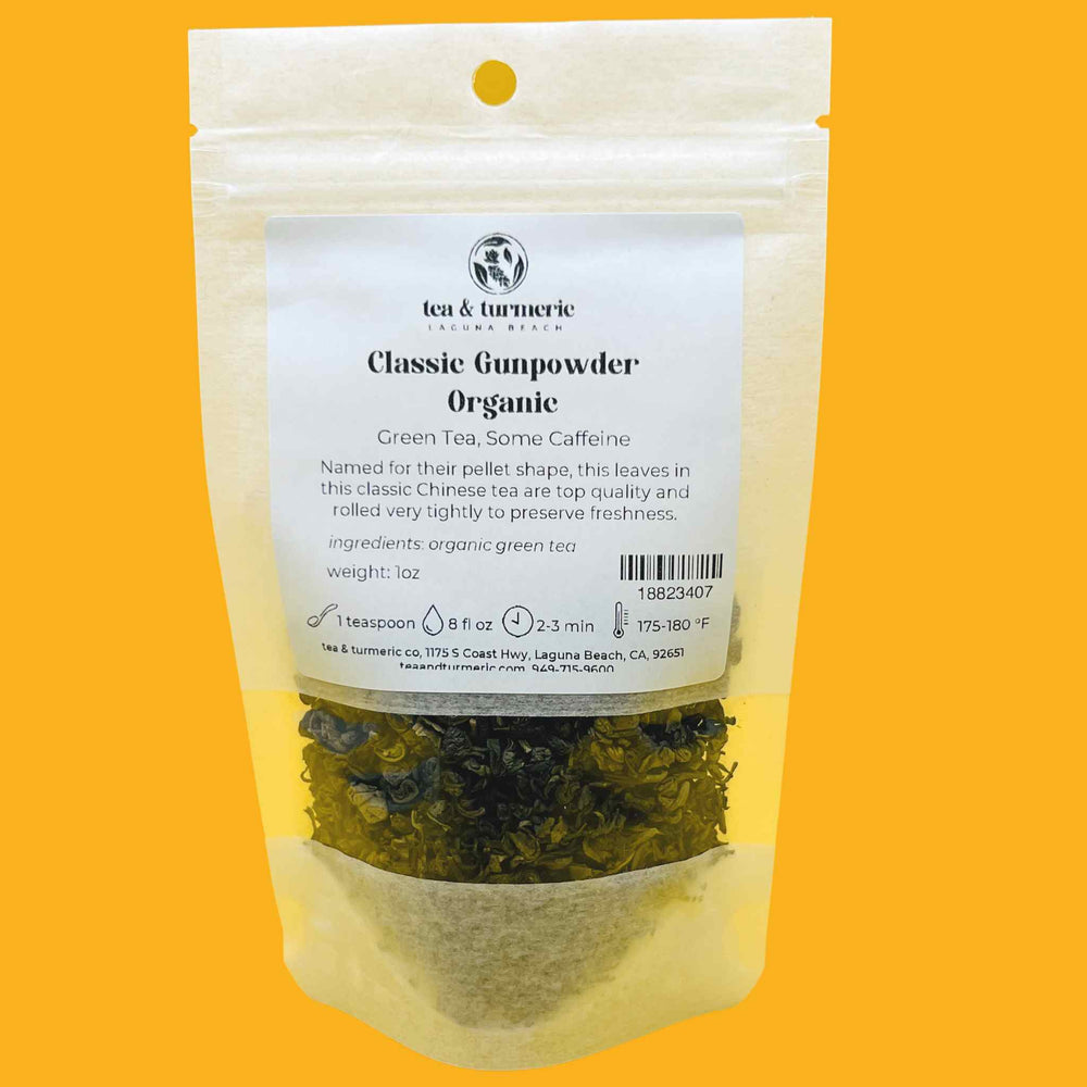 Classic Gunpowder Organic Green Tea