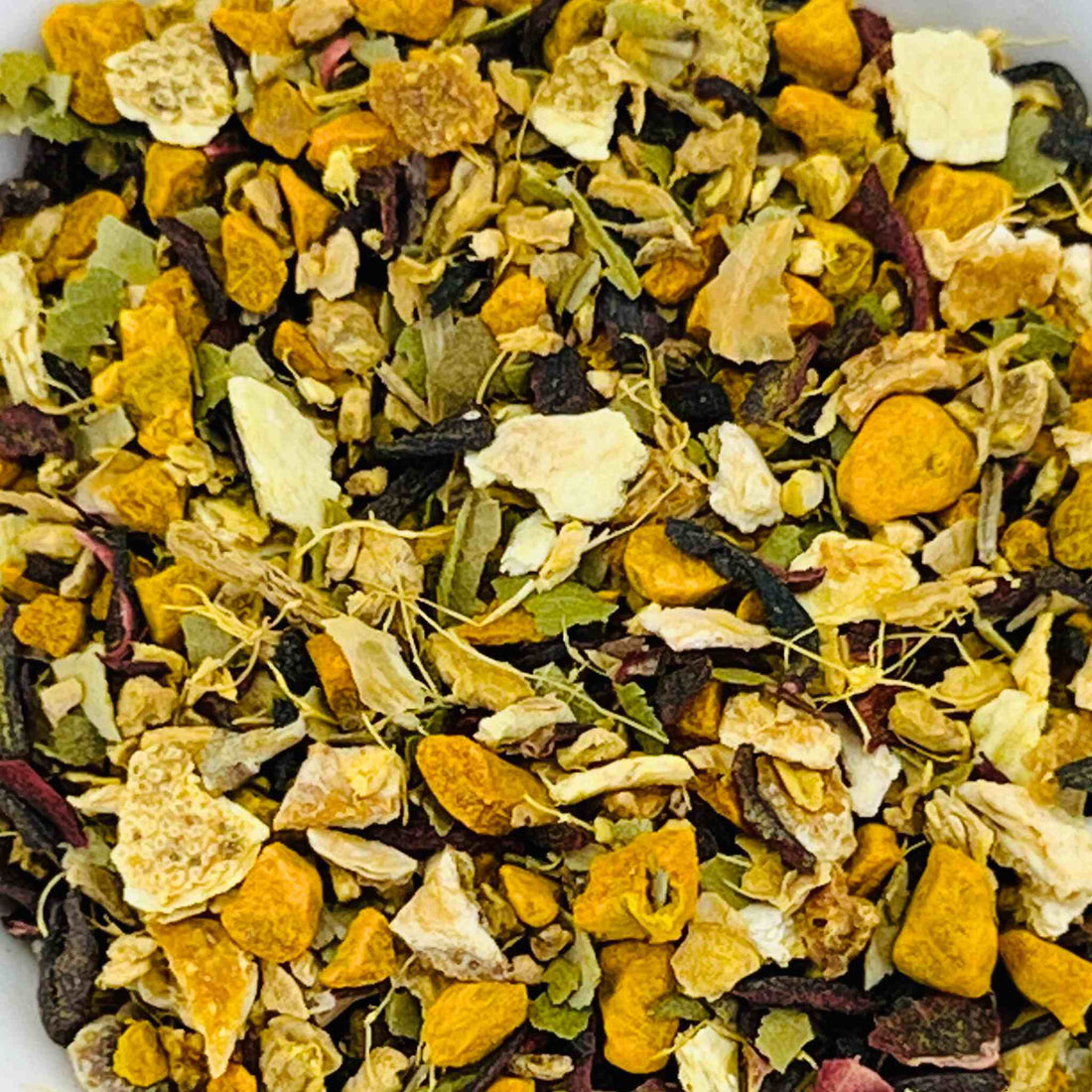Golden Citrus Ginger Organic Herbal Loose Tea
