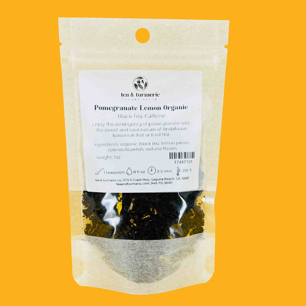 Pomegranate Lemon Organic Black Tea